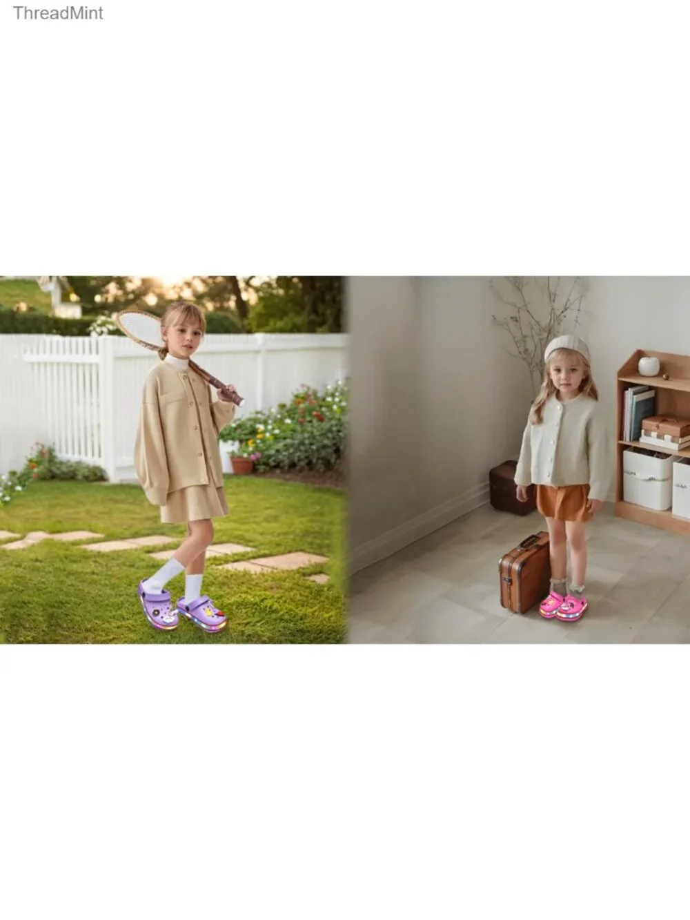Light Up LED Clogs for Kids Slip On Quick Dry Beach Sandals Waterproof EVA